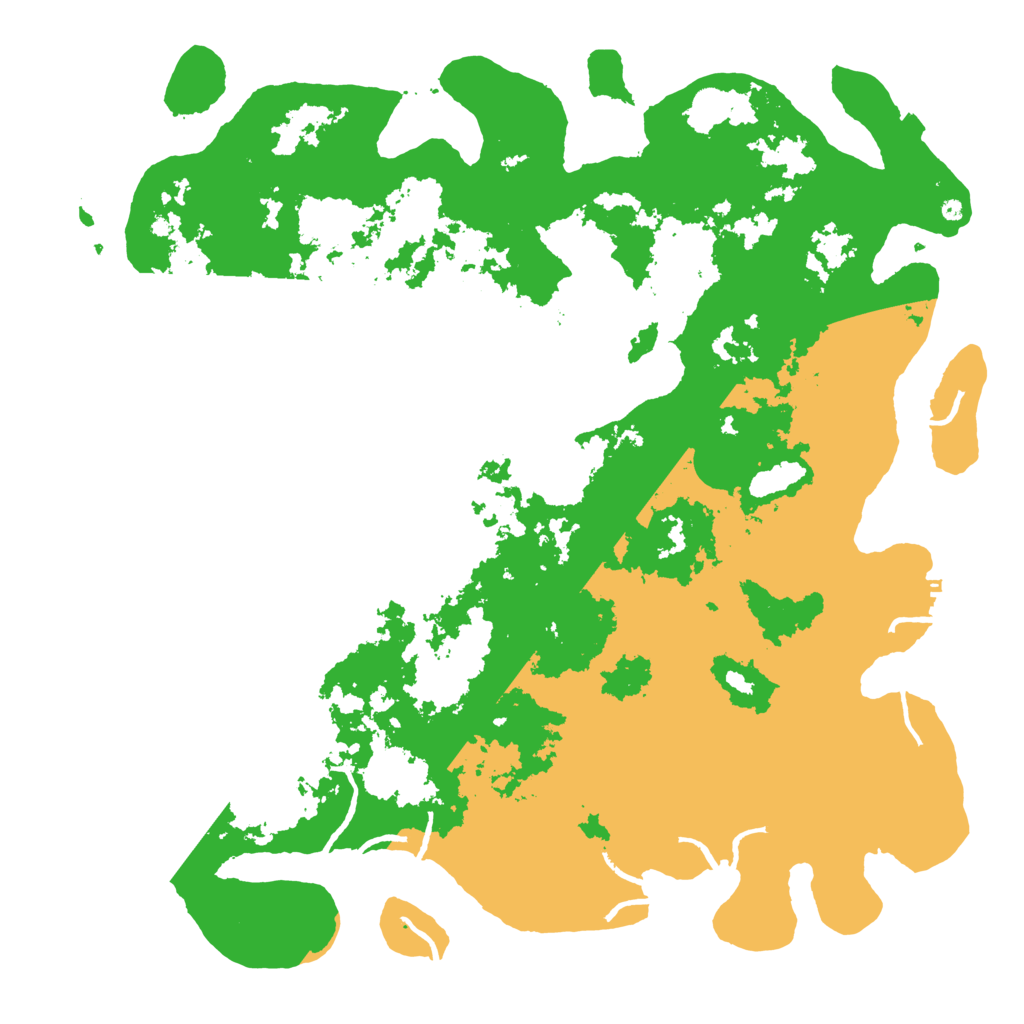 Biome Rust Map: Procedural Map, Size: 5000, Seed: 811463586