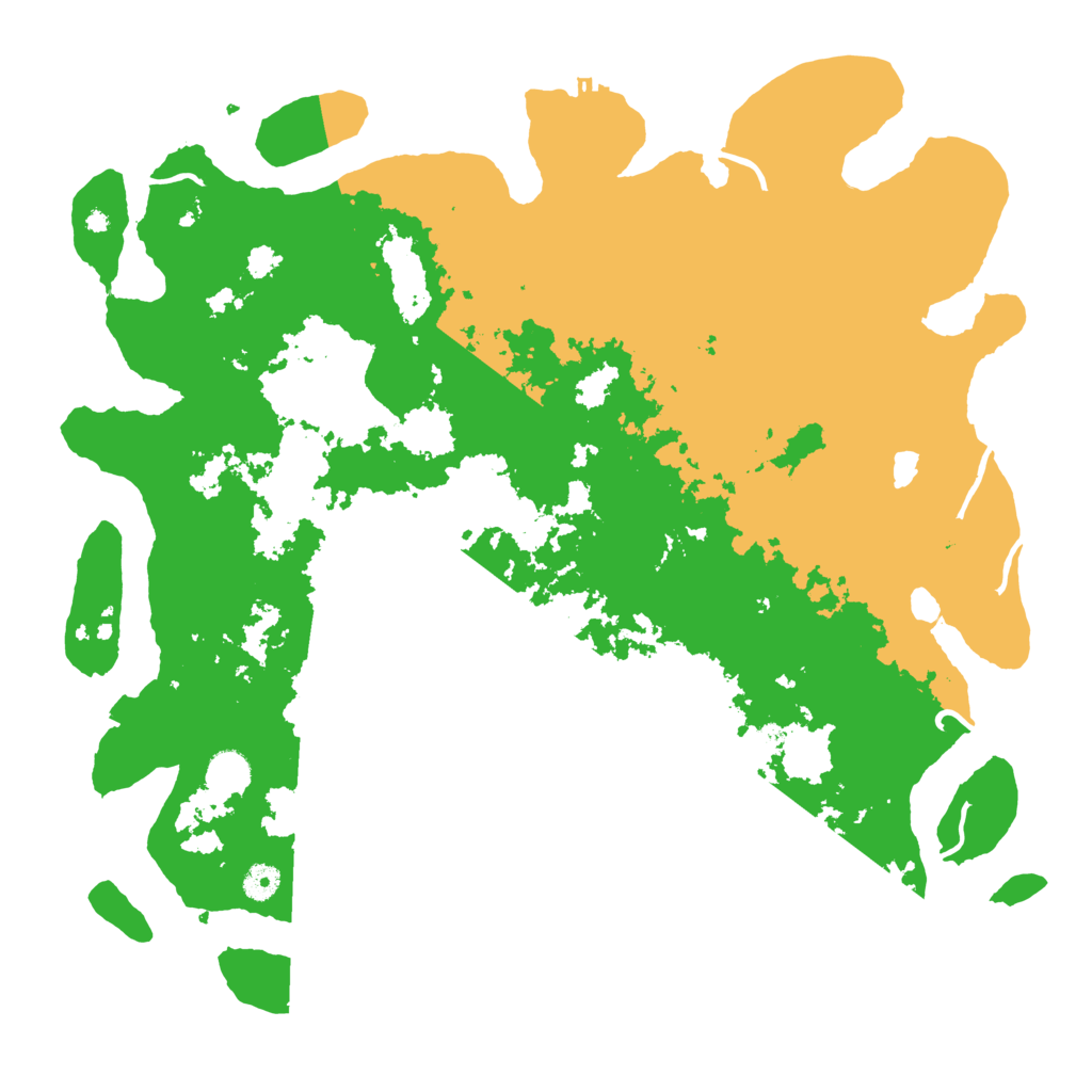 Biome Rust Map: Procedural Map, Size: 4500, Seed: 1694782885