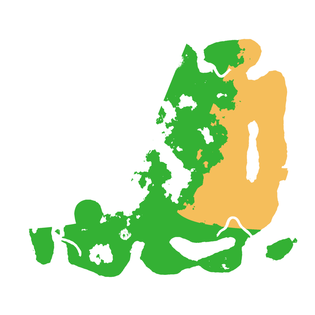Biome Rust Map: Procedural Map, Size: 3000, Seed: 583539729