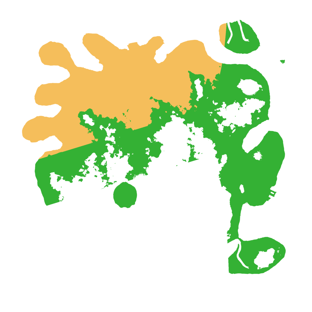 Biome Rust Map: Procedural Map, Size: 3500, Seed: 1972394759