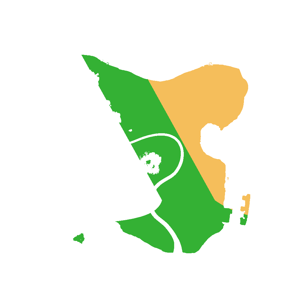 Biome Rust Map: Procedural Map, Size: 1500, Seed: 352878498