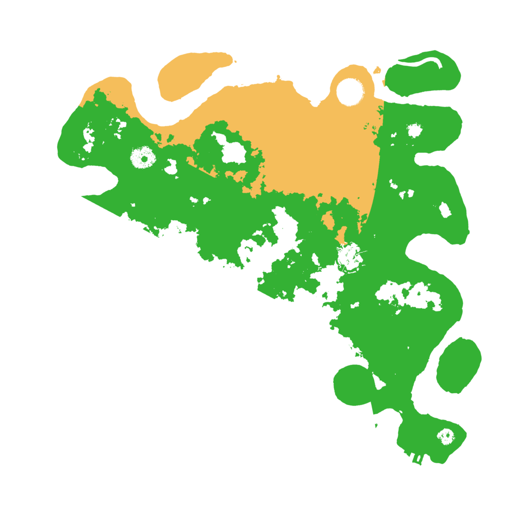 Biome Rust Map: Procedural Map, Size: 3400, Seed: 145616513