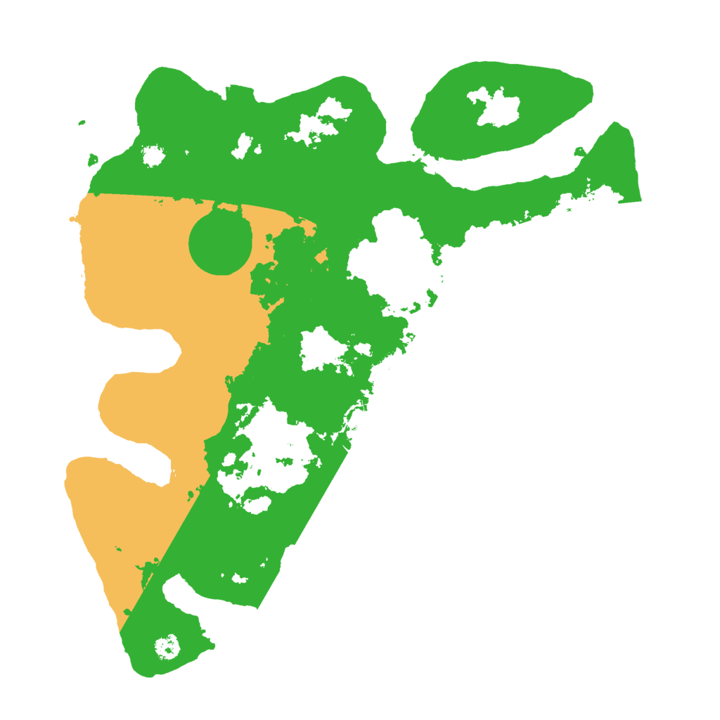 Biome Rust Map: Procedural Map, Size: 3000, Seed: 1005055087