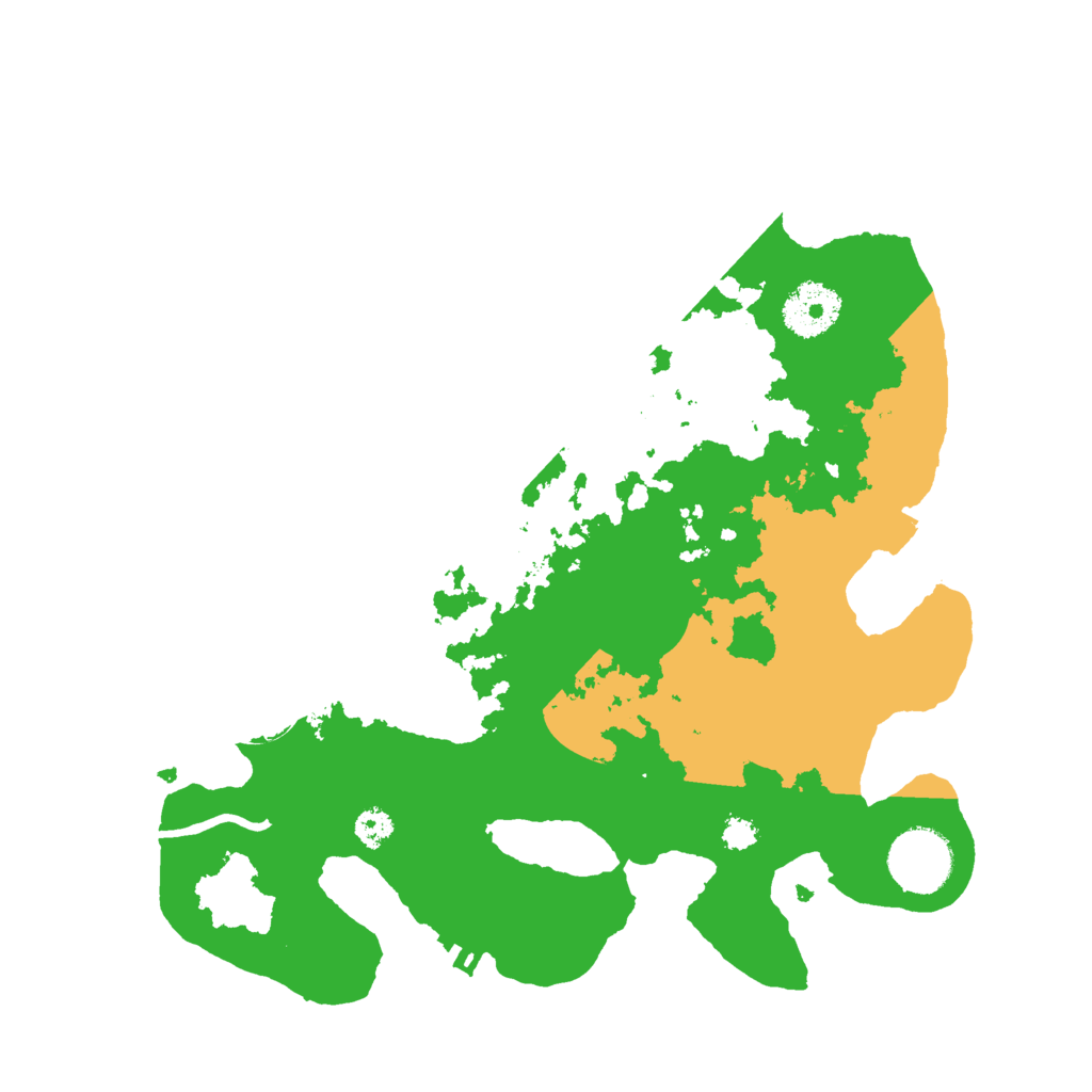 Biome Rust Map: Procedural Map, Size: 3000, Seed: 671026160