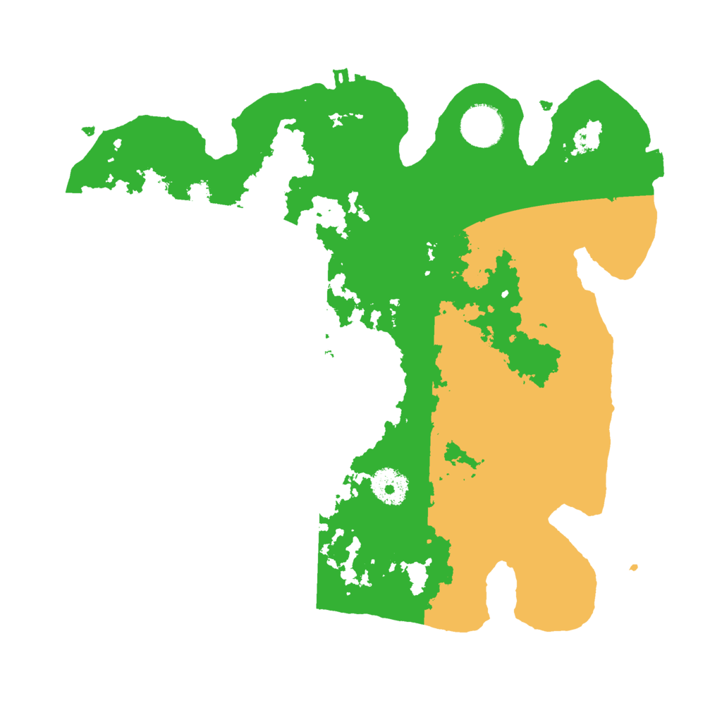Biome Rust Map: Procedural Map, Size: 3000, Seed: 885772713