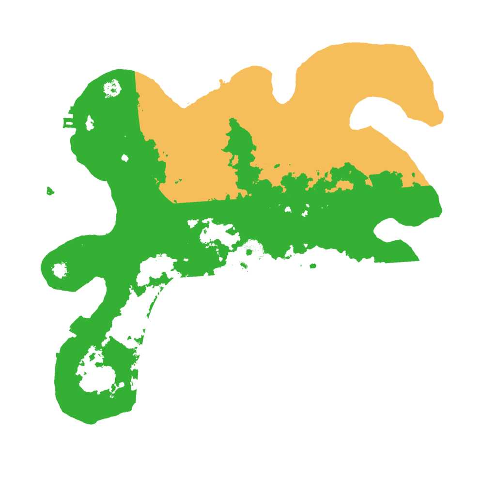 Biome Rust Map: Procedural Map, Size: 3000, Seed: 1778
