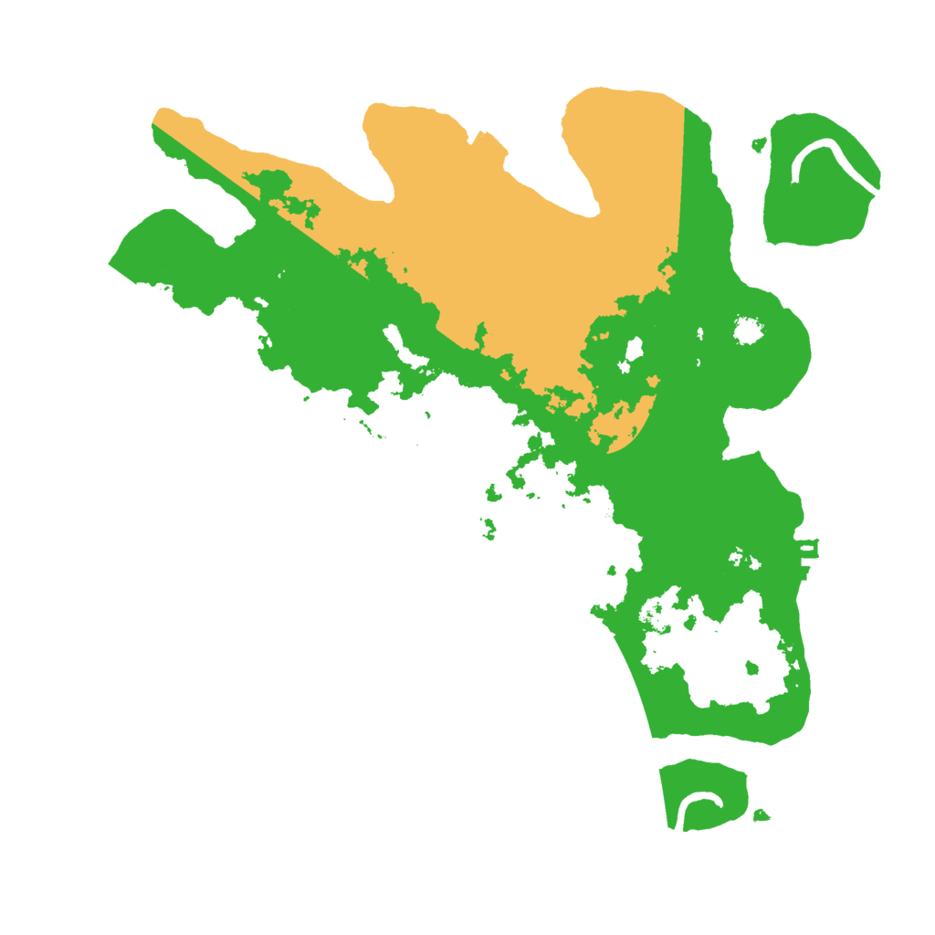 Biome Rust Map: Procedural Map, Size: 3000, Seed: 940347265