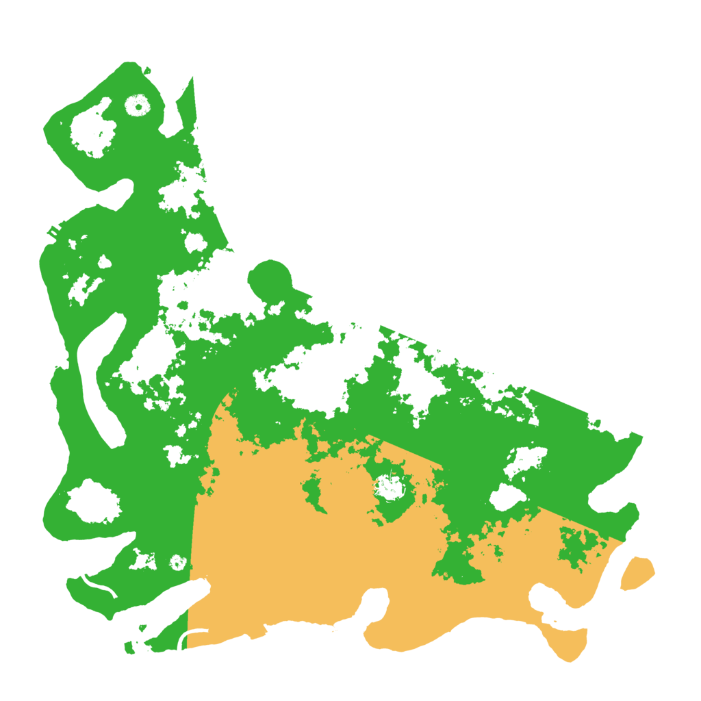 Biome Rust Map: Procedural Map, Size: 4500, Seed: 1376302398
