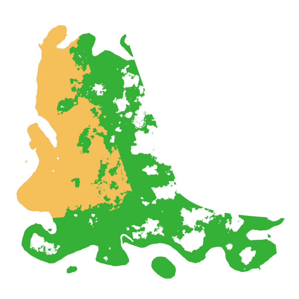 Biome Rust Map: Procedural Map, Size: 4250, Seed: 29107