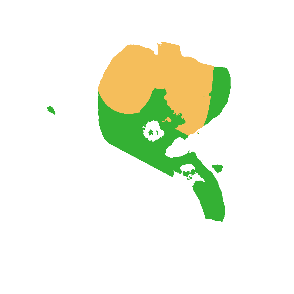 Biome Rust Map: Procedural Map, Size: 1500, Seed: 145616513