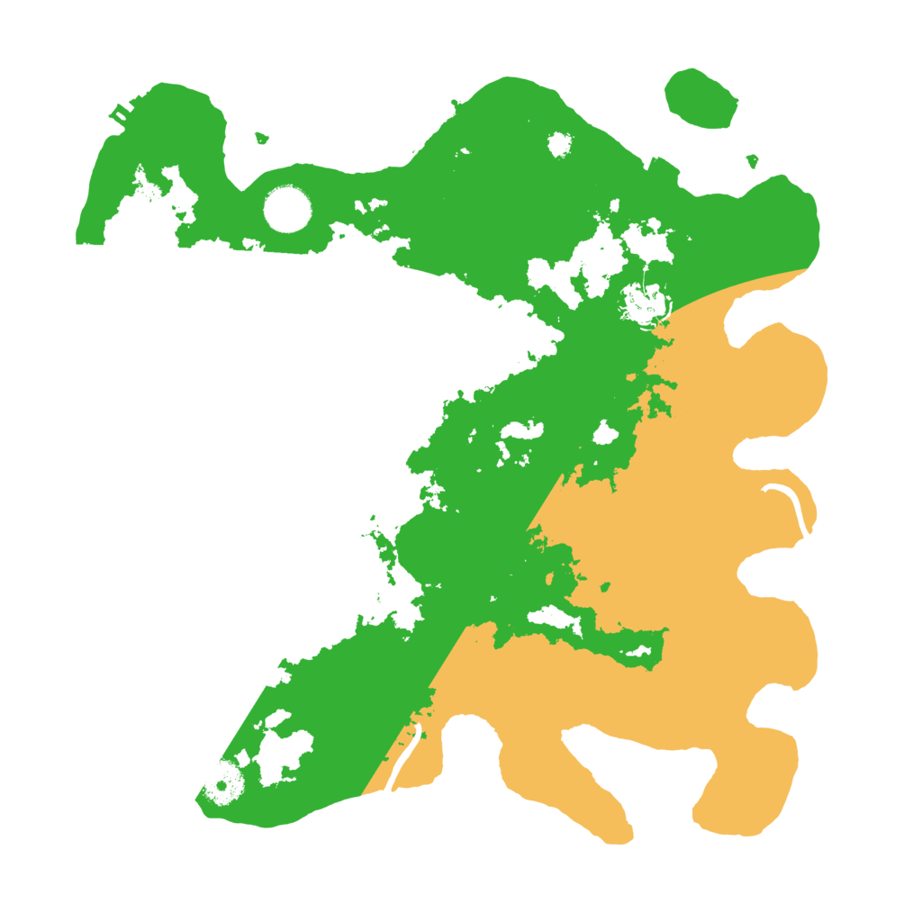 Biome Rust Map: Procedural Map, Size: 3450, Seed: 75457067