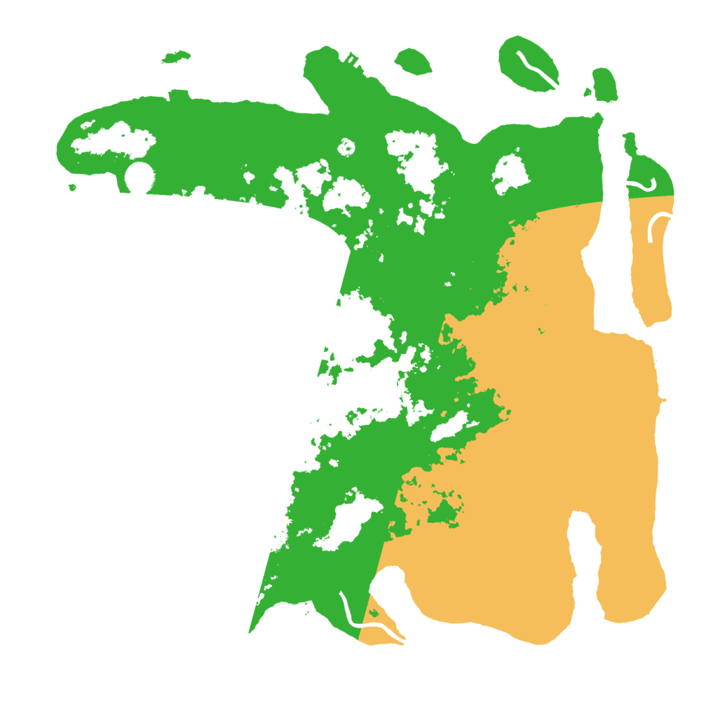 Biome Rust Map: Procedural Map, Size: 4250, Seed: 1853876184