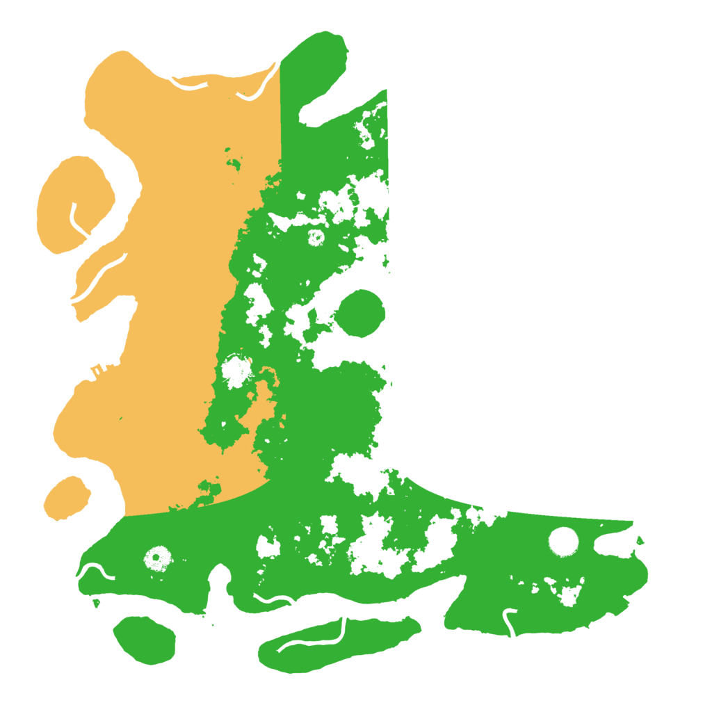 Biome Rust Map: Procedural Map, Size: 4250, Seed: 92263013