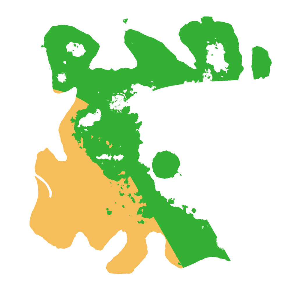 Biome Rust Map: Procedural Map, Size: 3000, Seed: 2839604