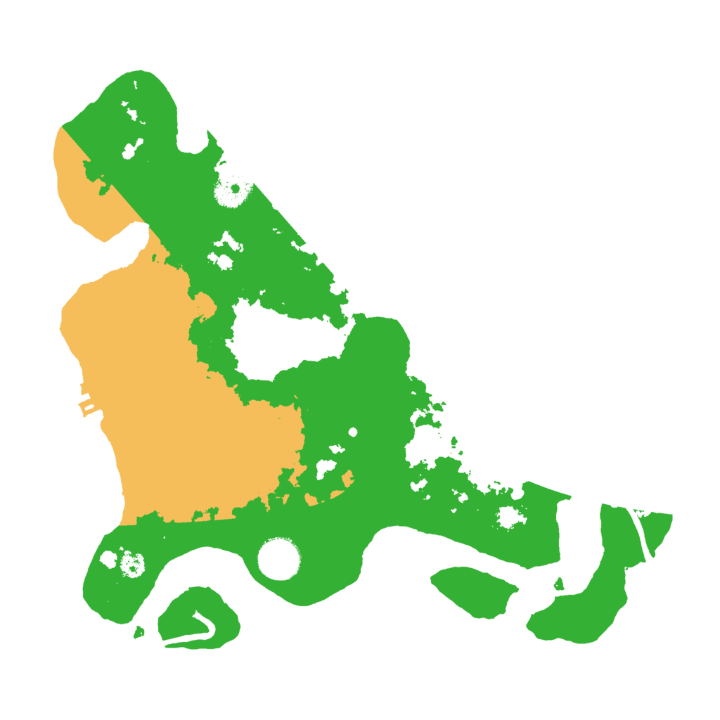 Biome Rust Map: Procedural Map, Size: 3000, Seed: 1651390155