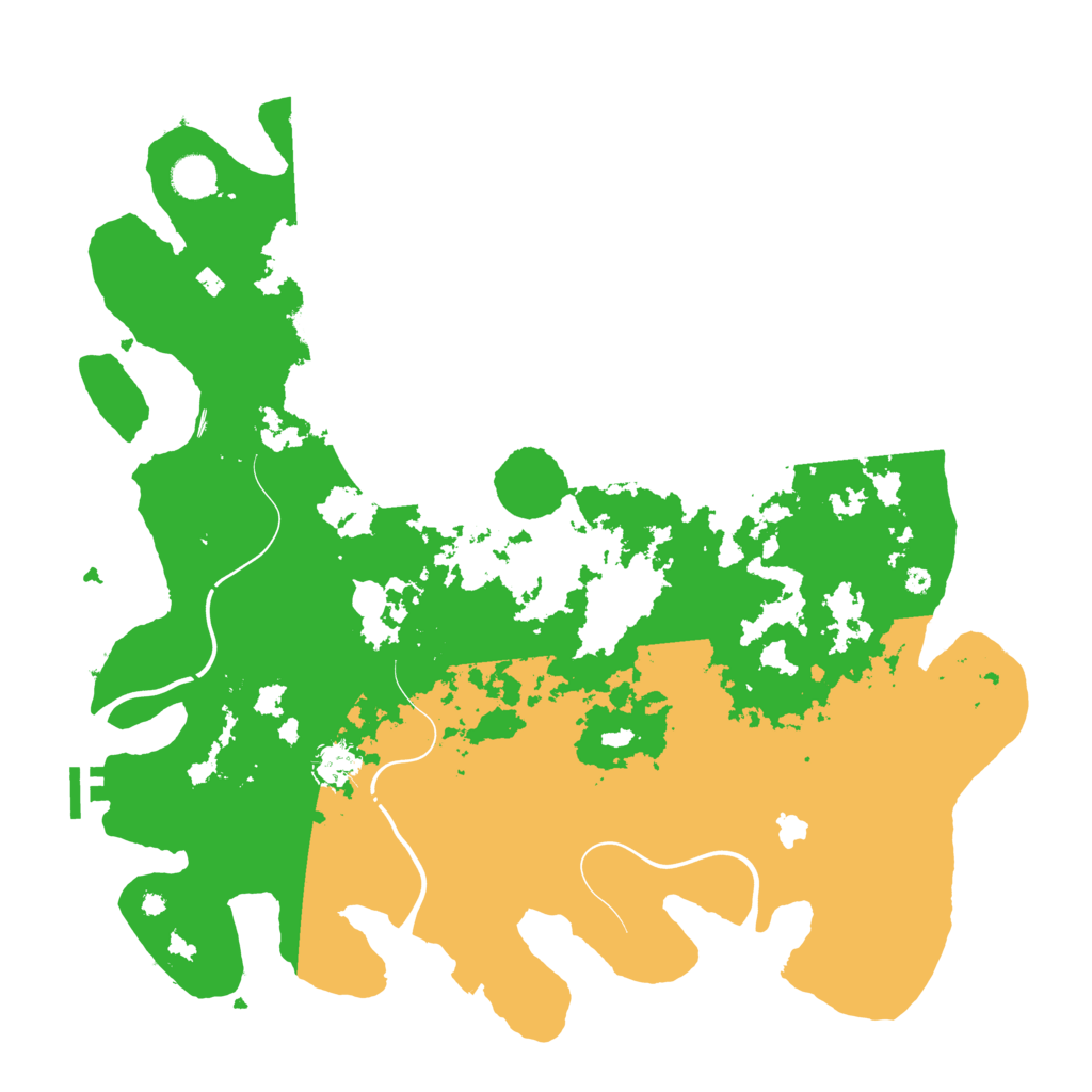 Biome Rust Map: Procedural Map, Size: 4250, Seed: 97209996