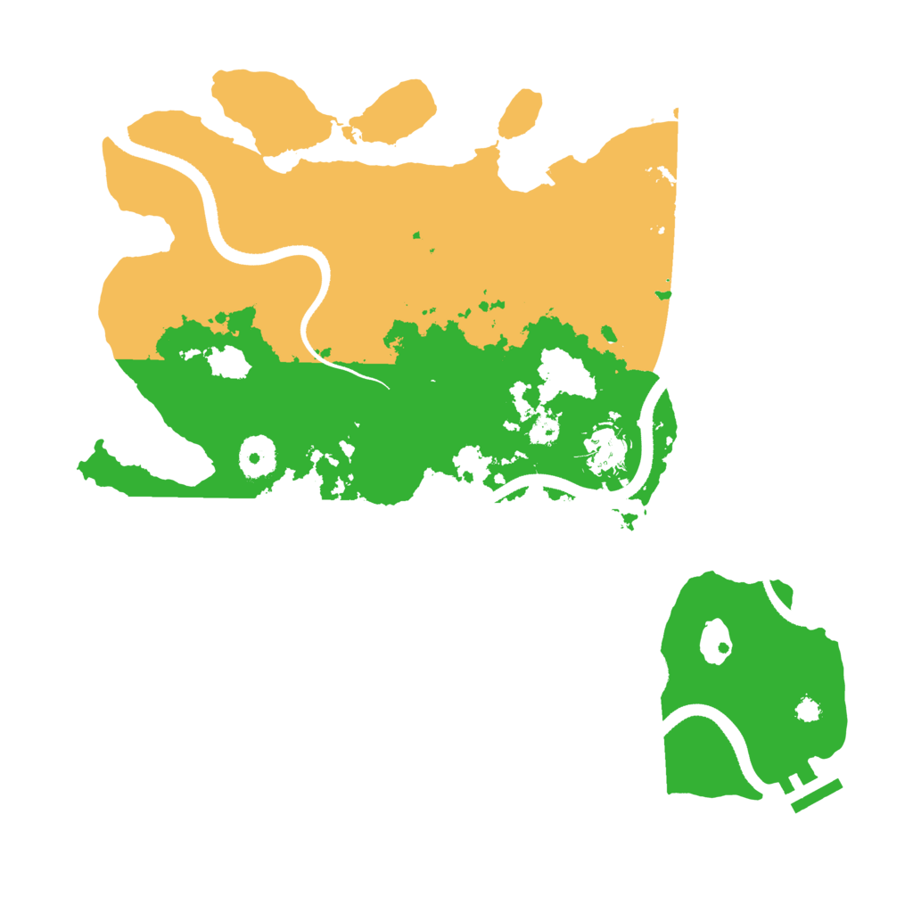Biome Rust Map: Procedural Map, Size: 3400, Seed: 648278