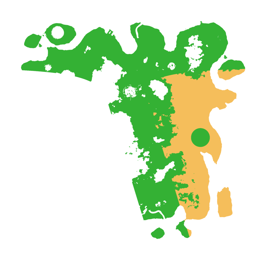 Biome Rust Map: Procedural Map, Size: 3650, Seed: 70065297