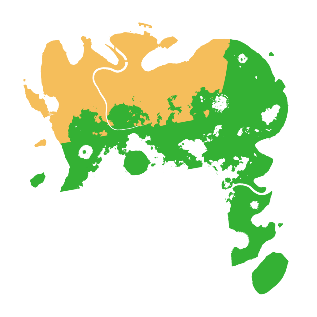 Biome Rust Map: Procedural Map, Size: 3450, Seed: 94967917