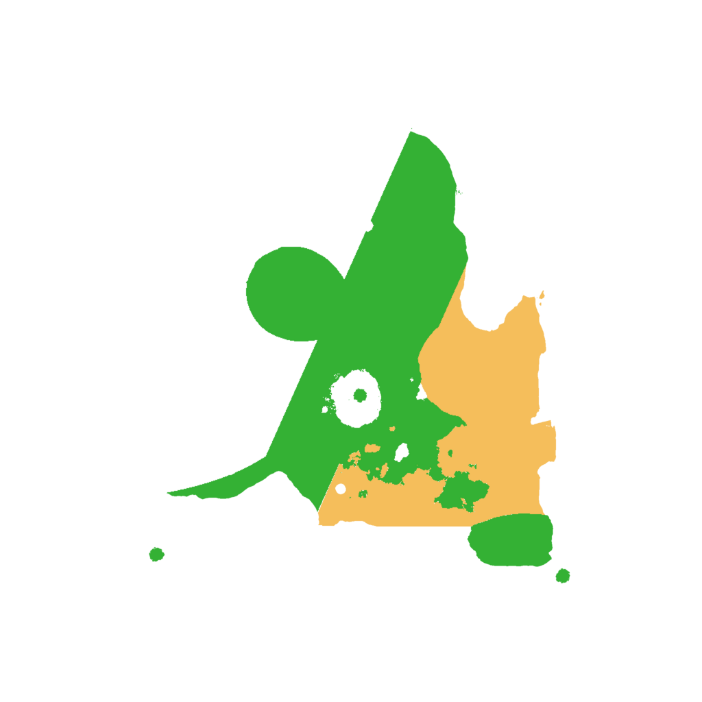 Biome Rust Map: Procedural Map, Size: 2000, Seed: 1437