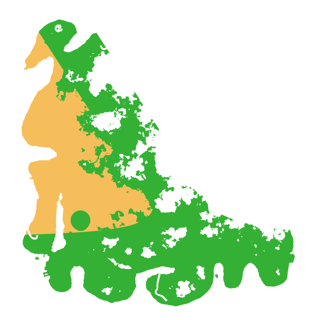 Biome Rust Map: Procedural Map, Size: 4300, Seed: 16880648