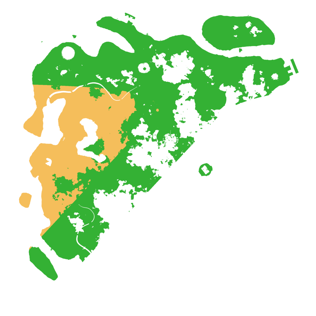 Biome Rust Map: Procedural Map, Size: 4250, Seed: 23317500