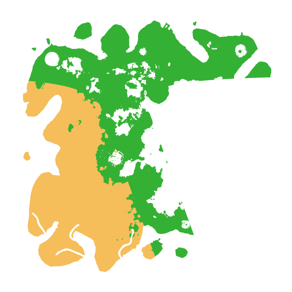 Biome Rust Map: Procedural Map, Size: 3650, Seed: 9738269