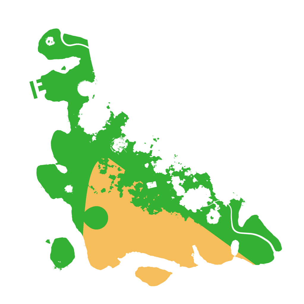 Biome Rust Map: Procedural Map, Size: 3450, Seed: 49074612