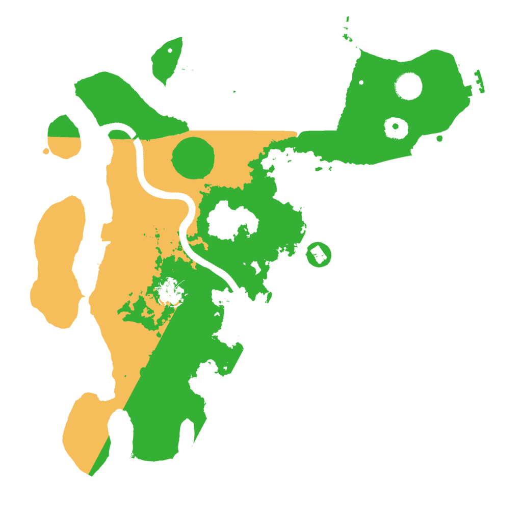 Biome Rust Map: Procedural Map, Size: 3400, Seed: 89905829