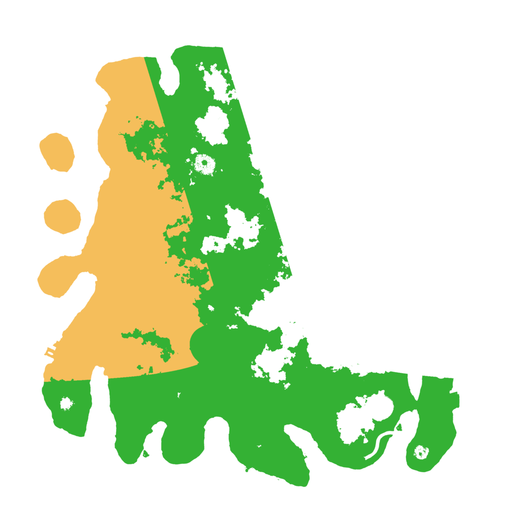 Biome Rust Map: Procedural Map, Size: 3800, Seed: 90398108
