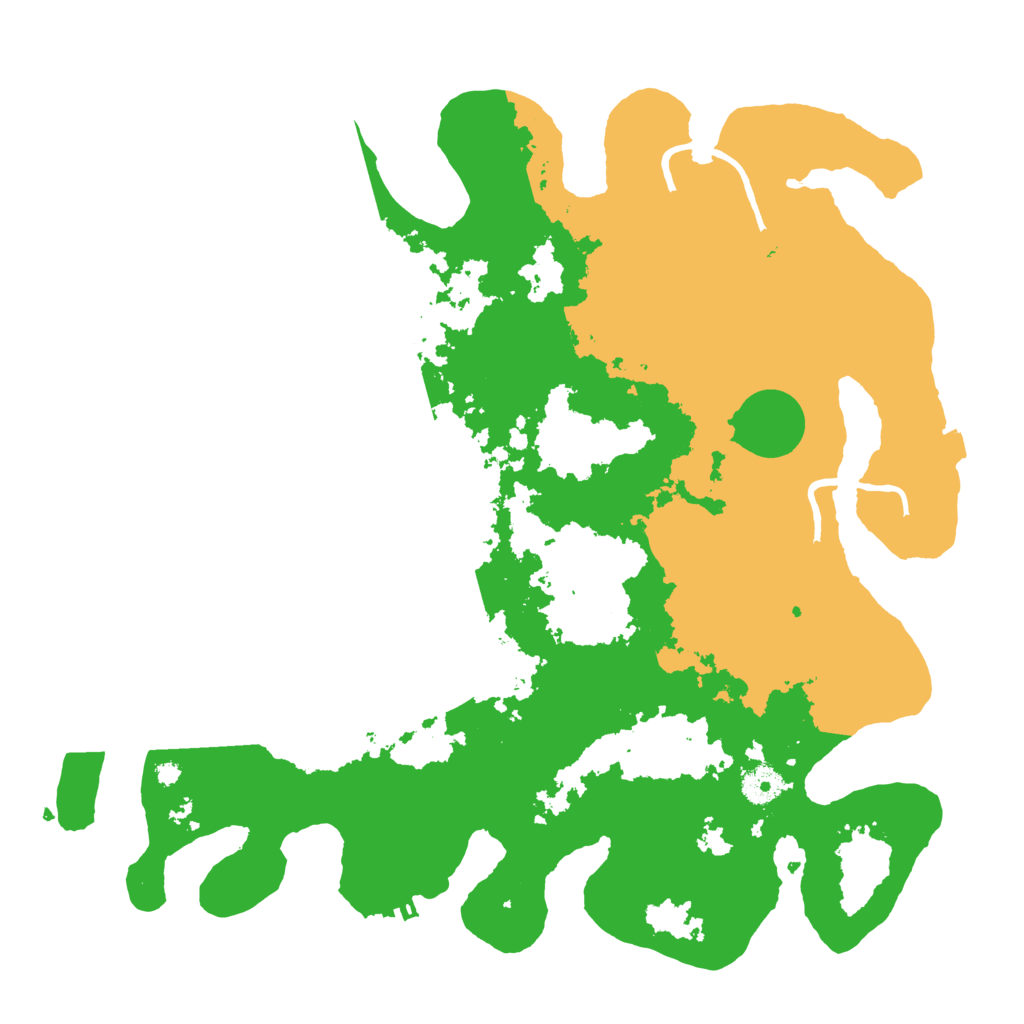 Biome Rust Map: Procedural Map, Size: 3950, Seed: 34554639