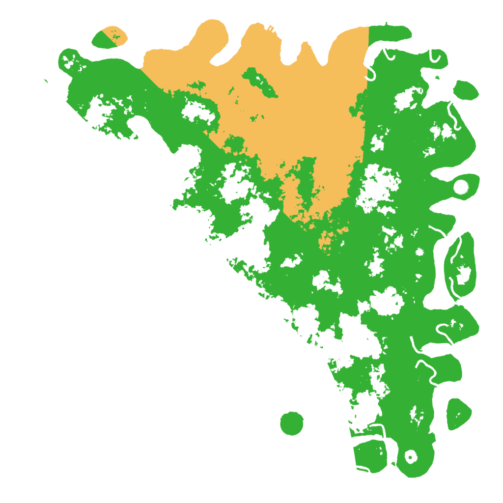 Biome Rust Map: Procedural Map, Size: 6000, Seed: 1686767797