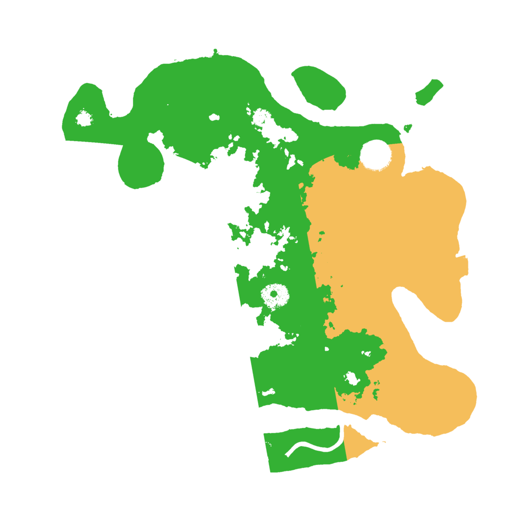 Biome Rust Map: Procedural Map, Size: 3000, Seed: 8730419