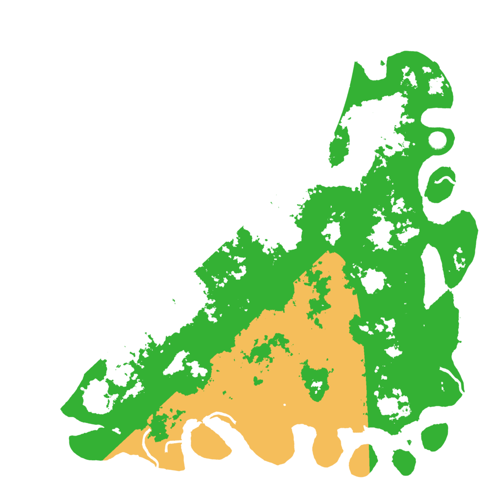 Biome Rust Map: Procedural Map, Size: 5000, Seed: 79108548