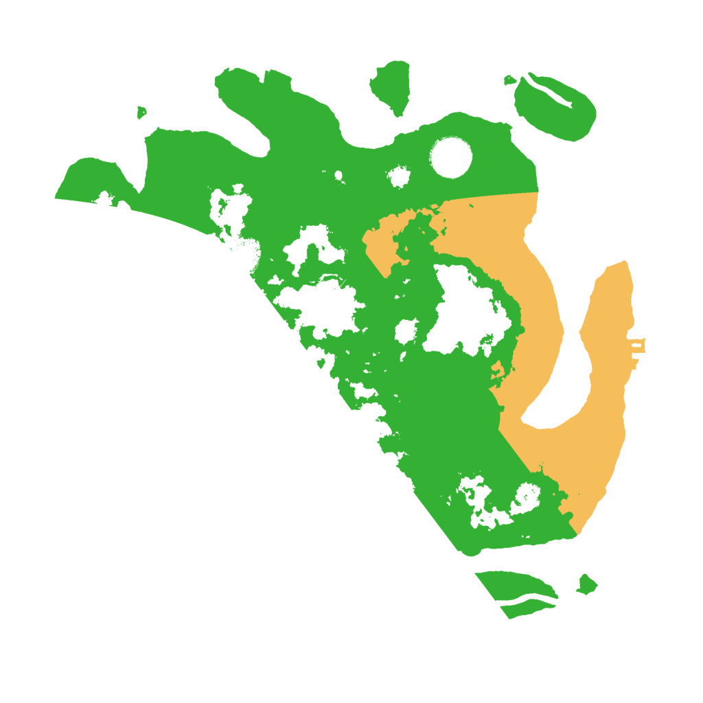 Biome Rust Map: Procedural Map, Size: 3000, Seed: 1487777254