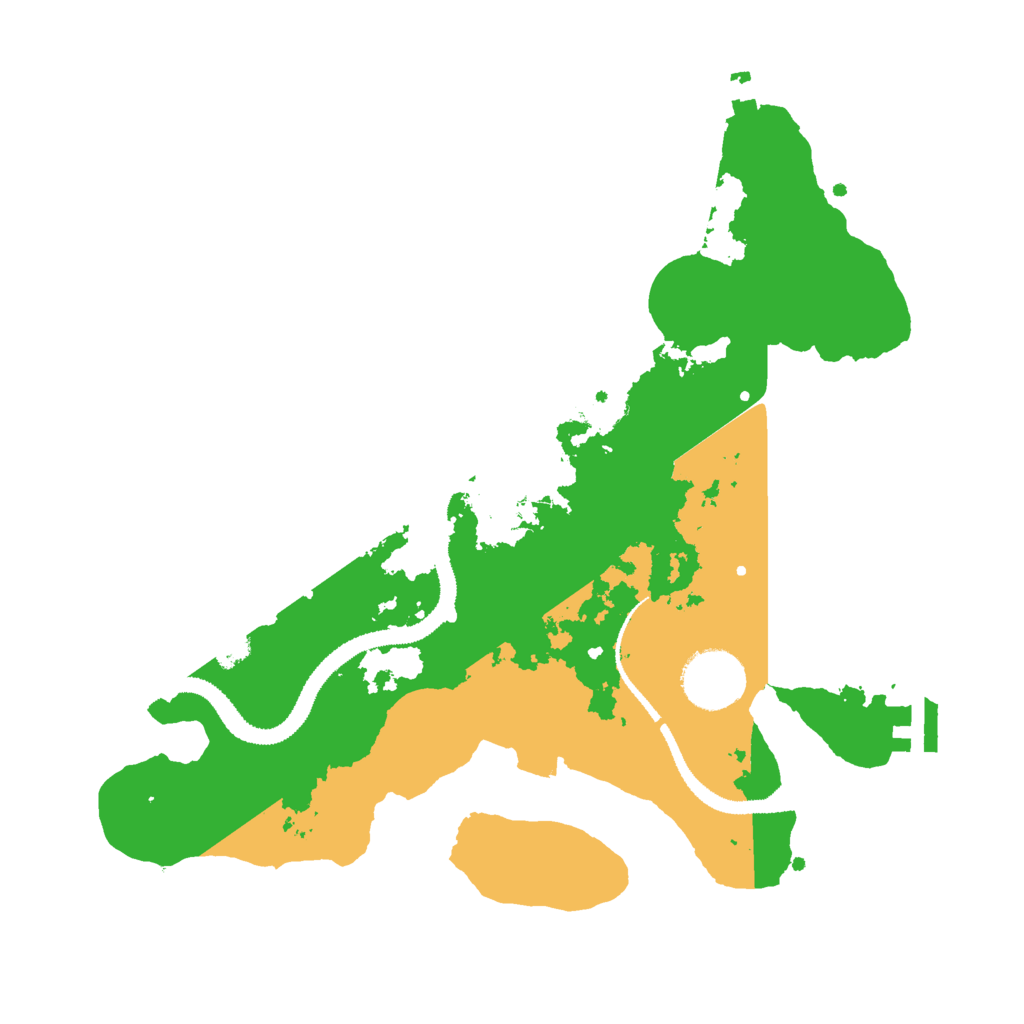 Biome Rust Map: Procedural Map, Size: 3000, Seed: 114633854
