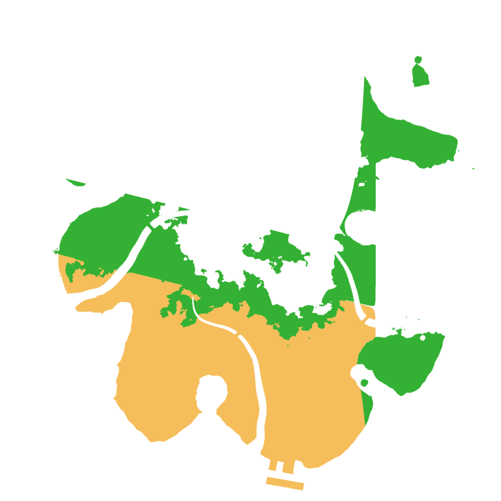Biome Rust Map: Procedural Map, Size: 2700, Seed: 164167318