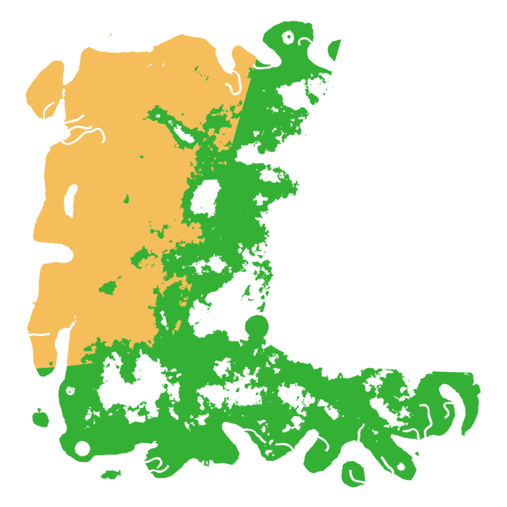 Biome Rust Map: Procedural Map, Size: 6000, Seed: 7416234
