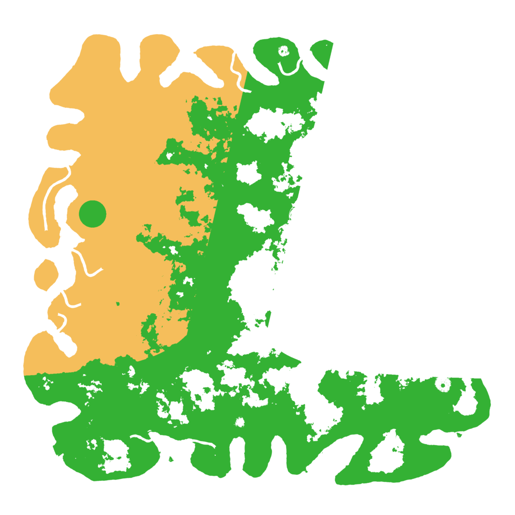 Biome Rust Map: Procedural Map, Size: 5000, Seed: 49127938