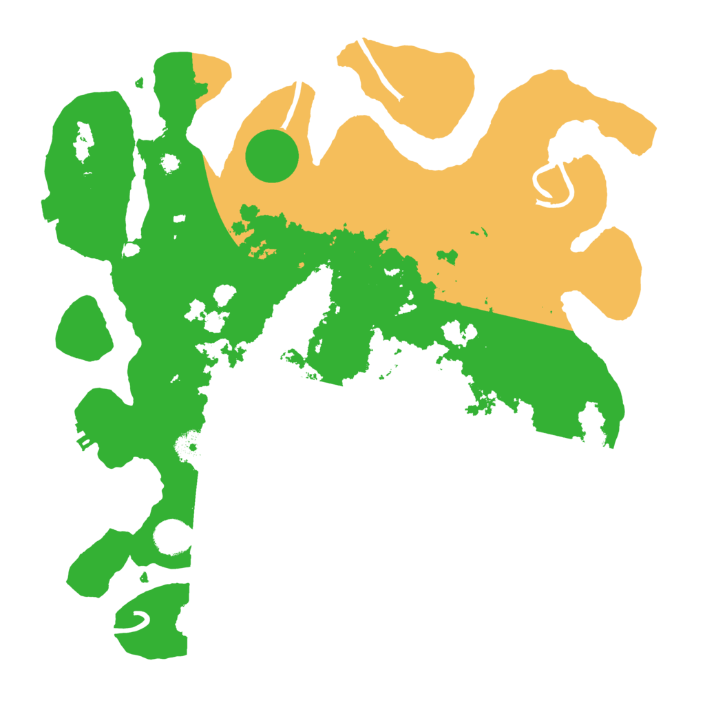 Biome Rust Map: Procedural Map, Size: 3500, Seed: 483575334