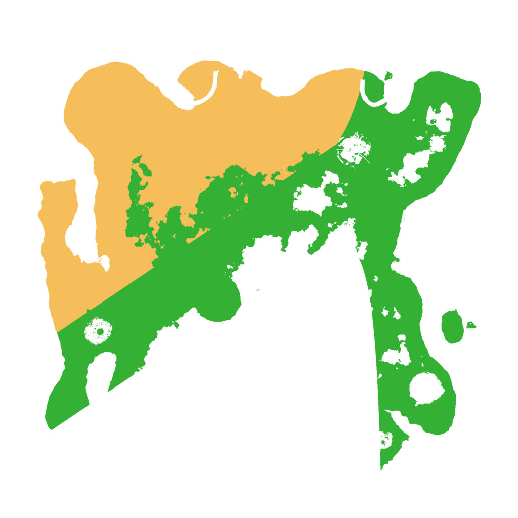 Biome Rust Map: Procedural Map, Size: 3000, Seed: 1128133204
