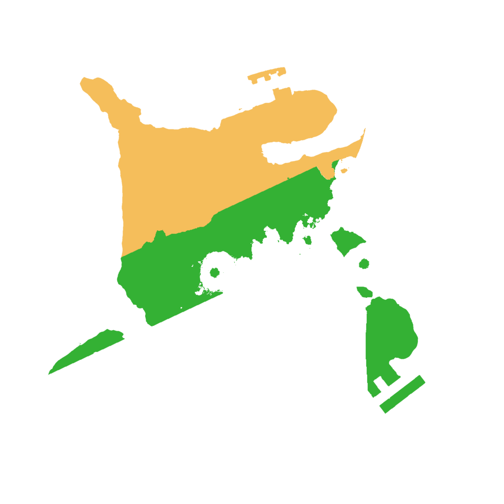 Biome Rust Map: Procedural Map, Size: 2000, Seed: 766912546