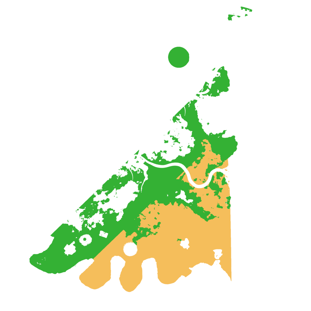 Biome Rust Map: Procedural Map, Size: 4000, Seed: 754725814