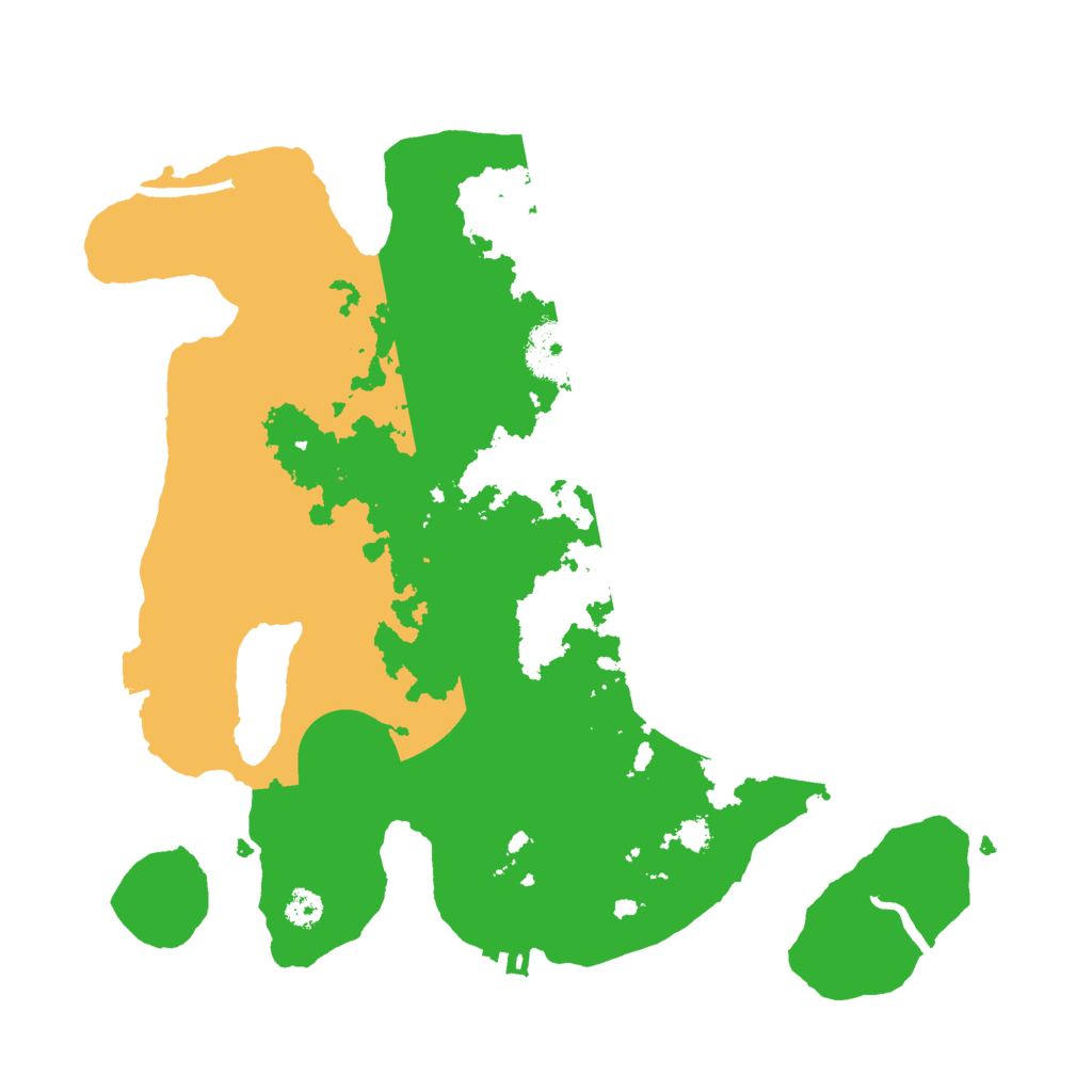 Biome Rust Map: Procedural Map, Size: 3000, Seed: 21247