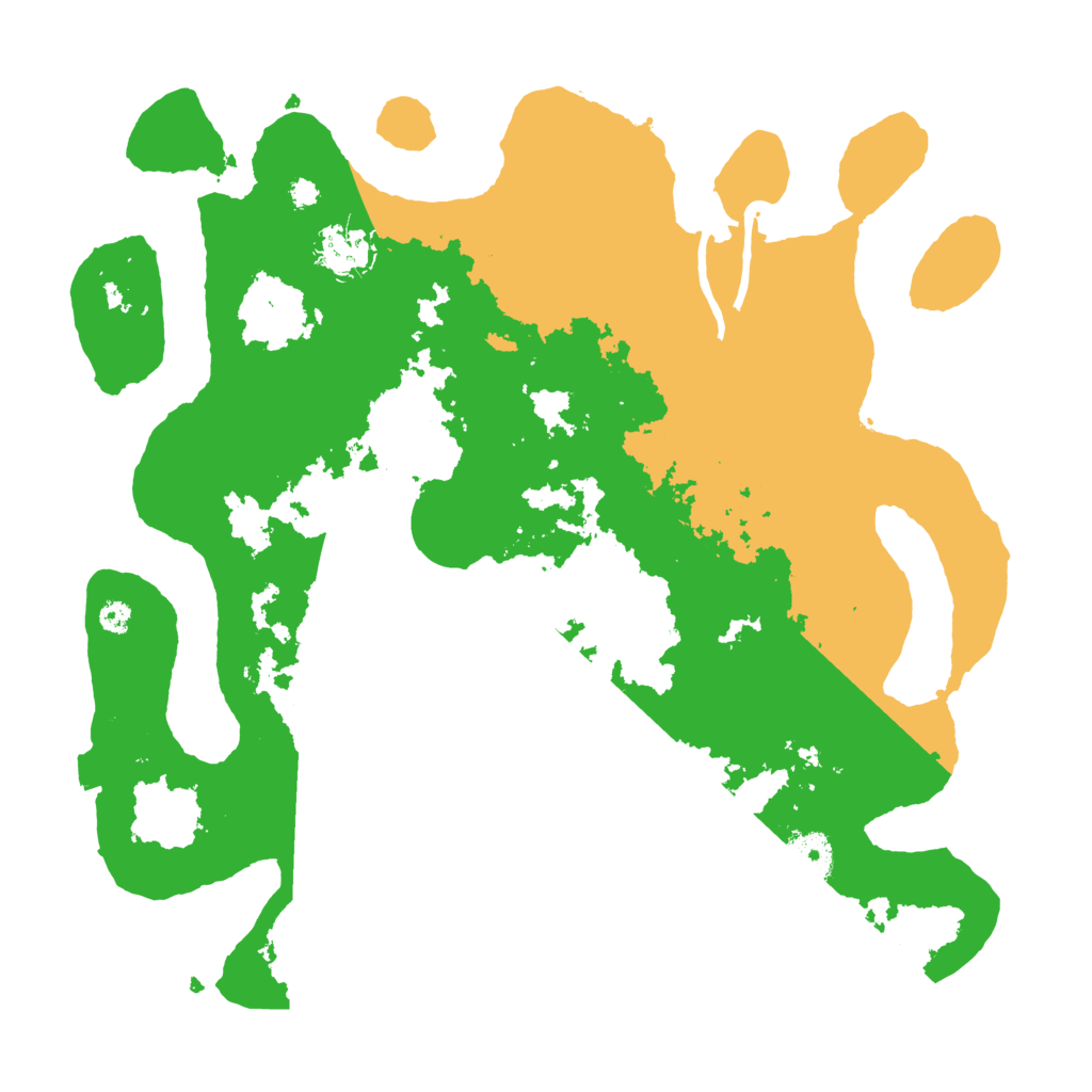 Biome Rust Map: Procedural Map, Size: 3500, Seed: 93341287