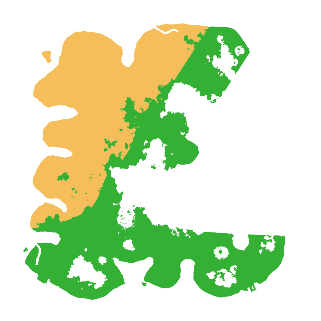 Biome Rust Map: Procedural Map, Size: 3500, Seed: 690275295
