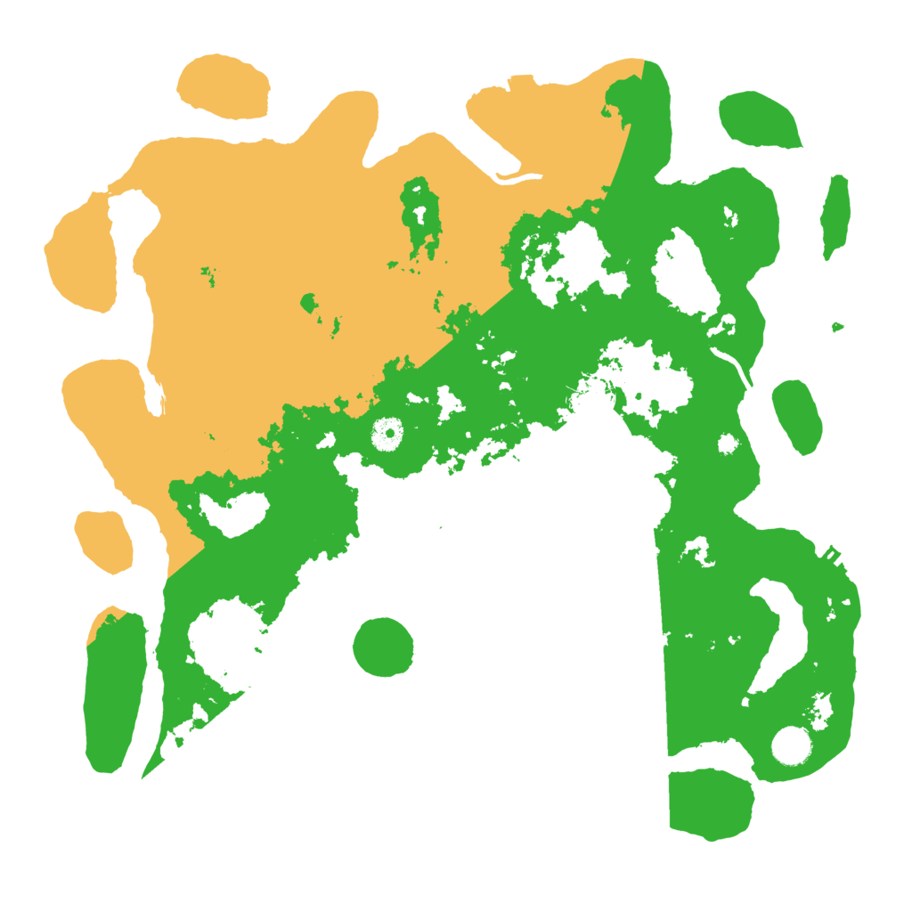 Biome Rust Map: Procedural Map, Size: 4100, Seed: 87231857