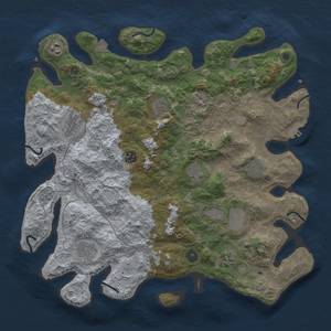 Thumbnail Rust Map: Procedural Map, Size: 4050, Seed: 1572404721, 17 Monuments