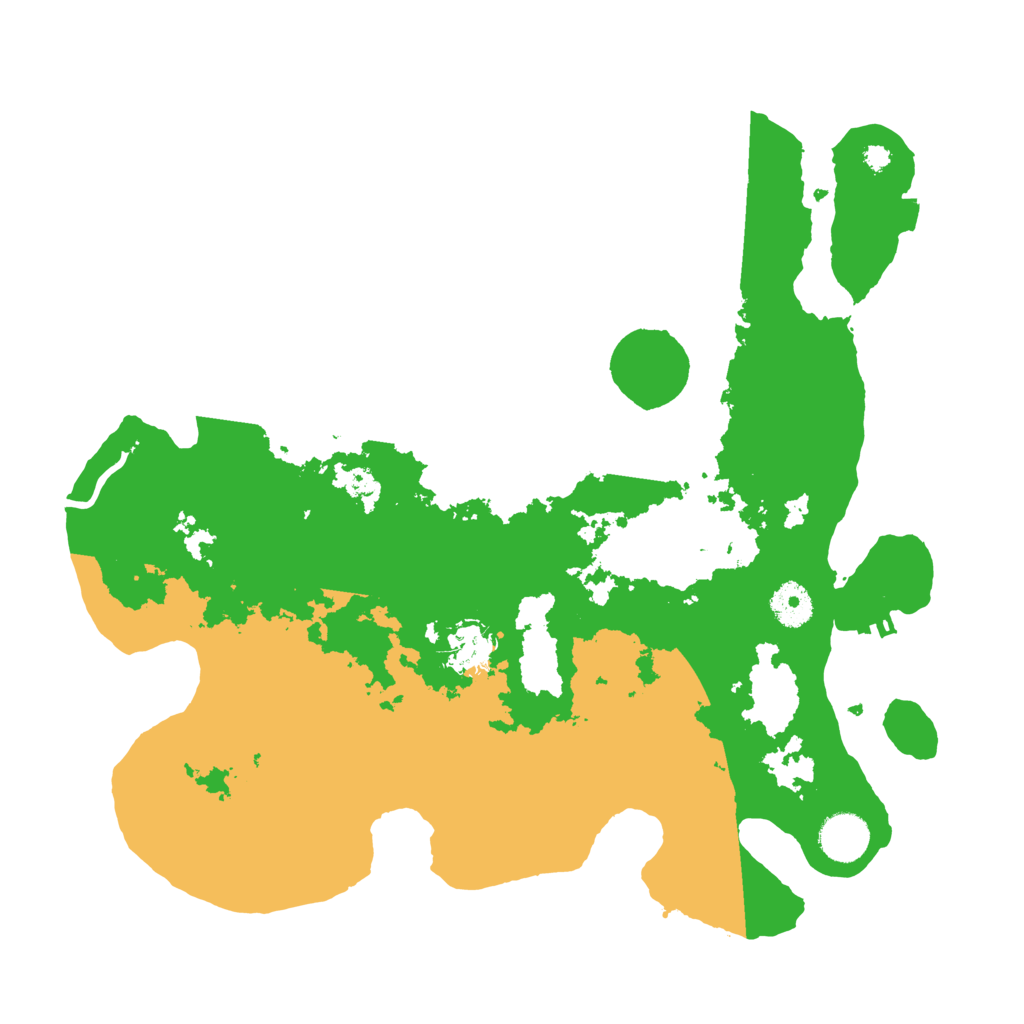 Biome Rust Map: Procedural Map, Size: 3650, Seed: 31302627