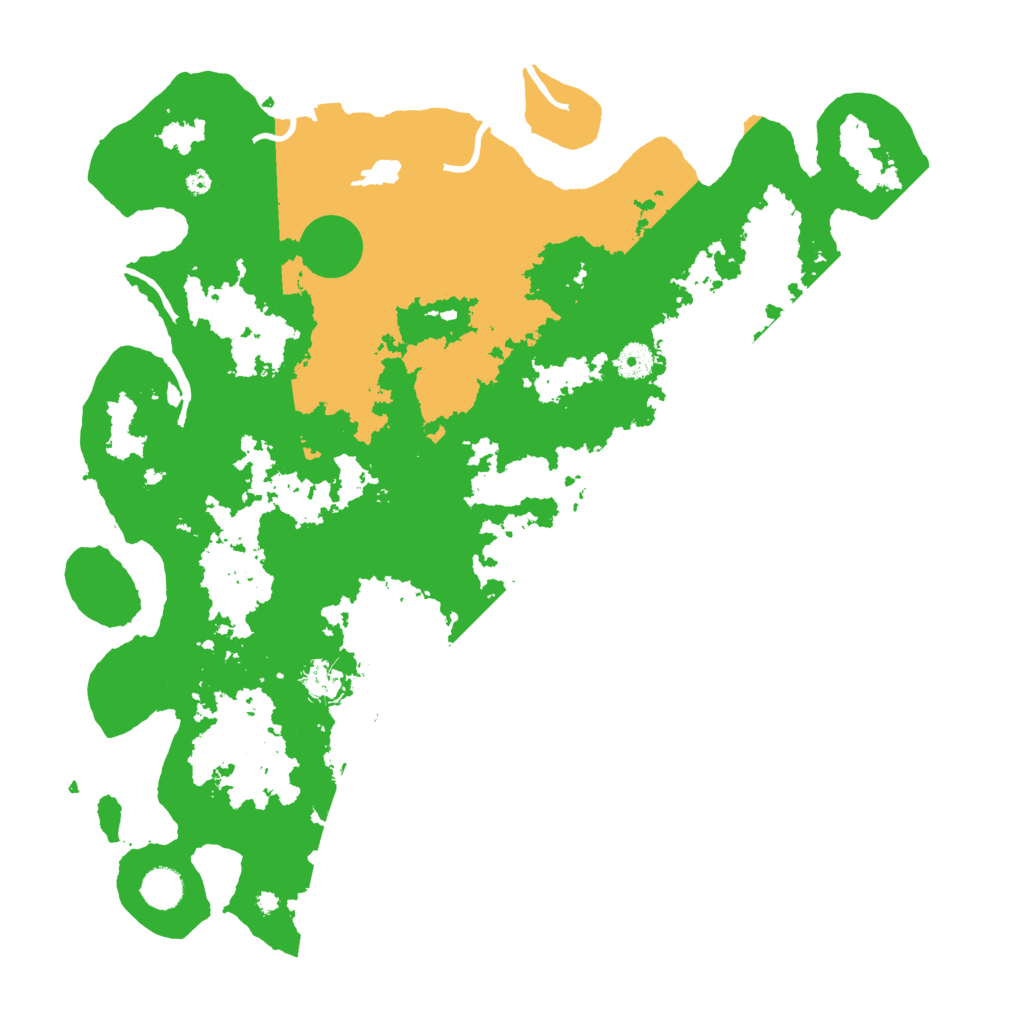 Biome Rust Map: Procedural Map, Size: 4300, Seed: 76705791